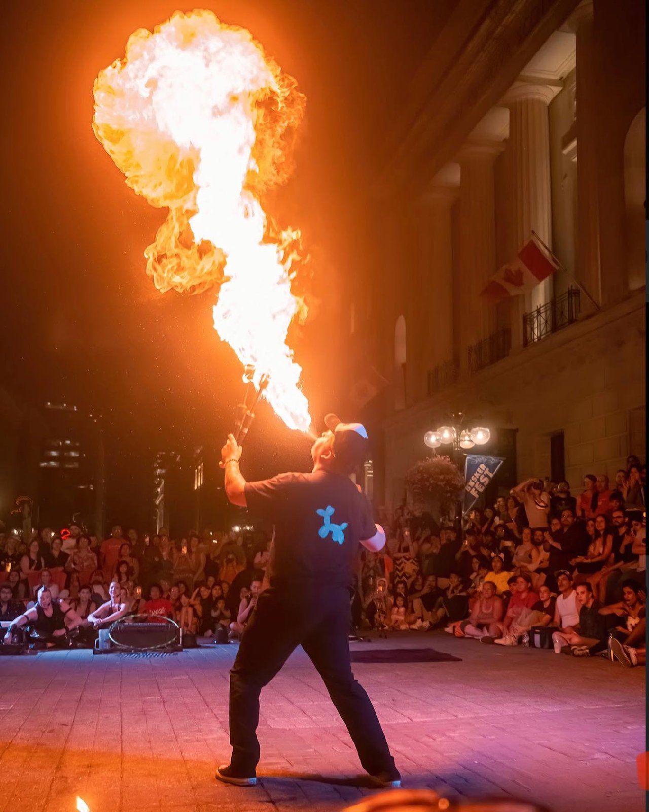 Skye the Guy — Amazing Fire Stunts